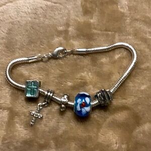 Charm Bracelet with Charms